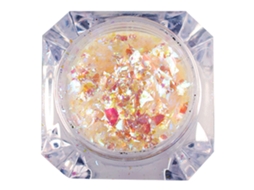 Pó de pigmento cromado para decoração de unhas, manicure, glitter, pó espelhado 01