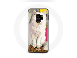 Capa para Samsung galaxy S9 plus Turco de Van gato Branco a Olhos azul e amarelo