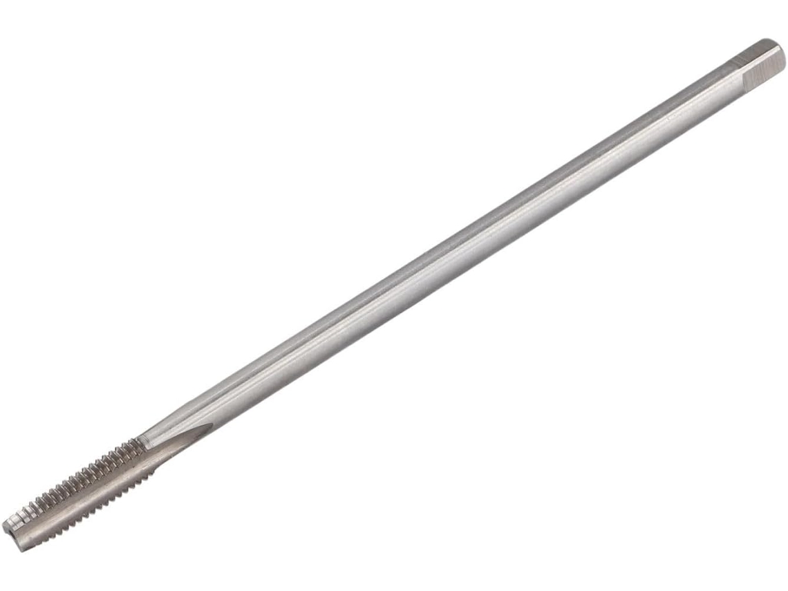 Macho De Rosca Reta Extra Longa M8 X 125 Fabricado Em Aço Hss 6542 Para Abrir Novas Roscas Ou Reparar Danificadas