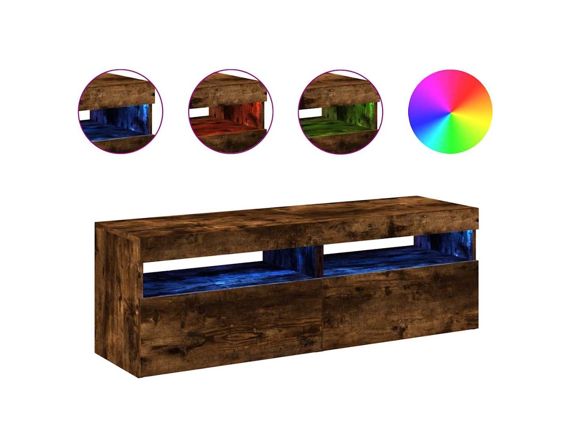 Tv Cabinet Set, Tv Cabinet Sets Vidaxl Marrom Madeira Processada (n/a)
