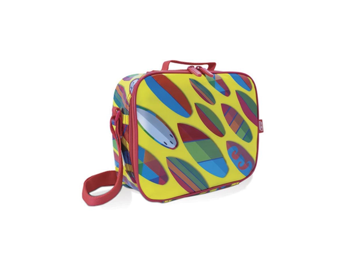 Lancheira FIRMO Surf (24 x 19 x 9 cm - Amarelo)