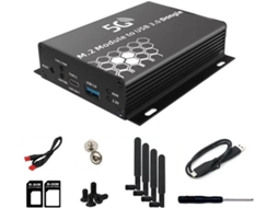 Adaptador Sem Usb 3.0 para Ngff M.2 B key com 1 Slot para Cartão Sim e 4 Slots. SFUSHOS