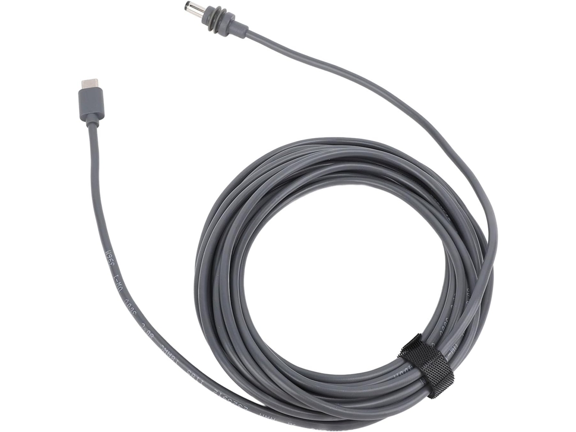 Cabo De Alimentação Cc Tipo C, 18 Awg, Resistente À Água