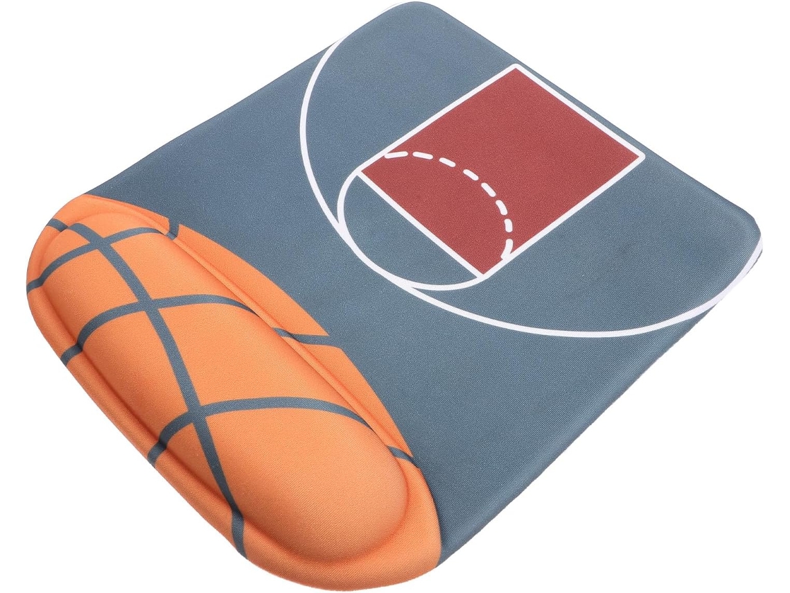 Mousepad Ergonômico Healeved em Silicone e Pu Que Alivia a Fadiga, com Apoio de Pulso Antiderrapante para Uso