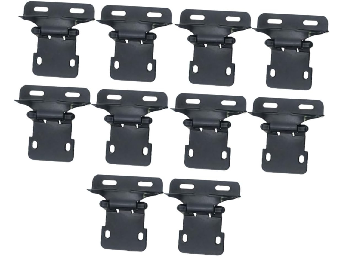 Conjunto De 10 Dobradiças Práticas Para Portas Armário, Resistentes E