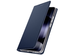 Capa Vídeo Para Xiaomi Xiaomi Redmi Note 14 5g Dux Ducis Com Porta-cartões Azul