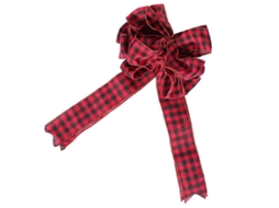 Enfeites Pendurados Para Topo De Árvore De Natal Com Laços De Natal Olysi Shop