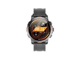 Relógio inteligente GPS Bestvite, tela AMOLED de 1,43 polegadas, posicionamento, à prova d'água IP68, bússola de detecção viva-voz (preto)