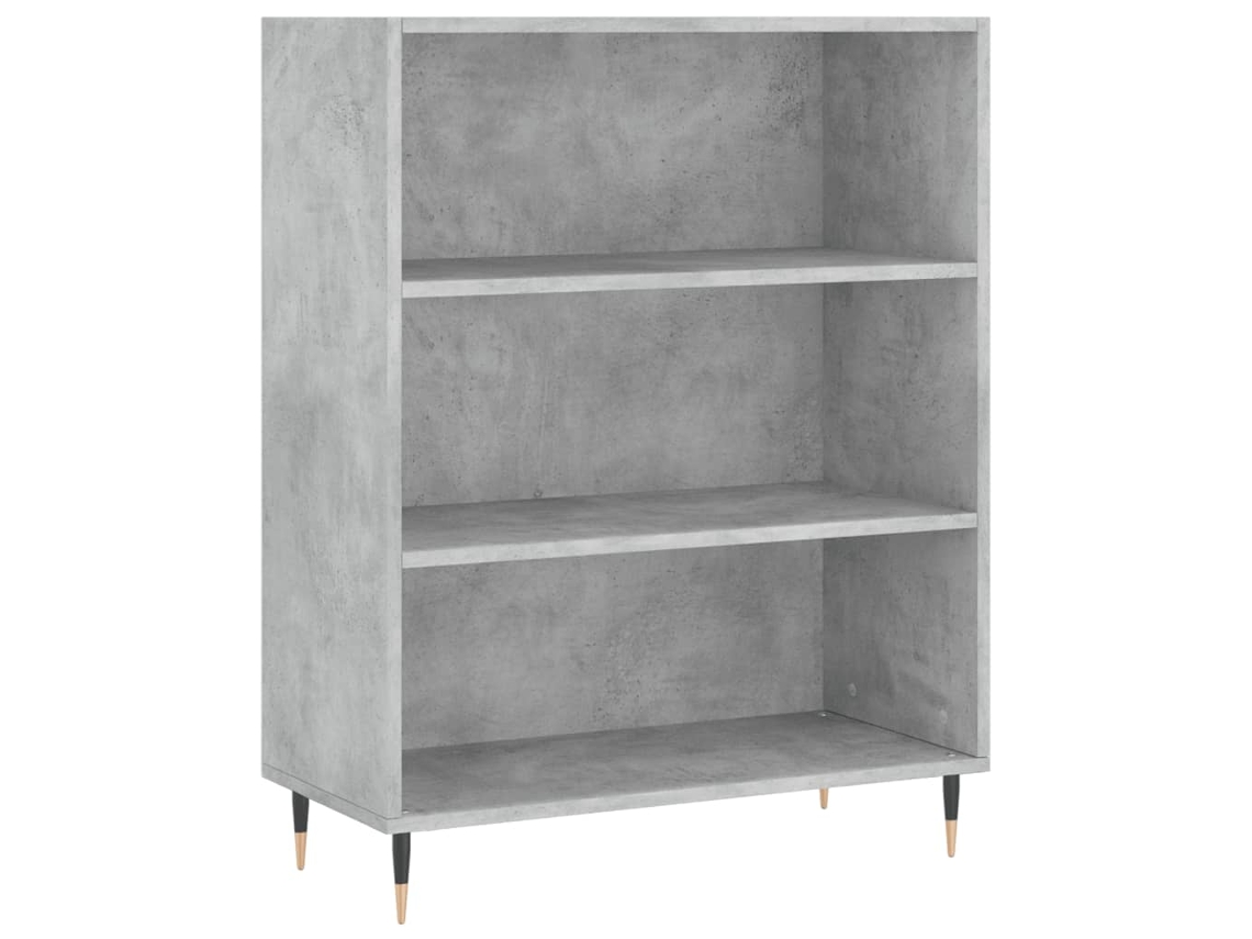 Estante MAISON EXCLUSIVE Derivados de Madeira Cinzento Cimento (69,5x32,5x90 cm)