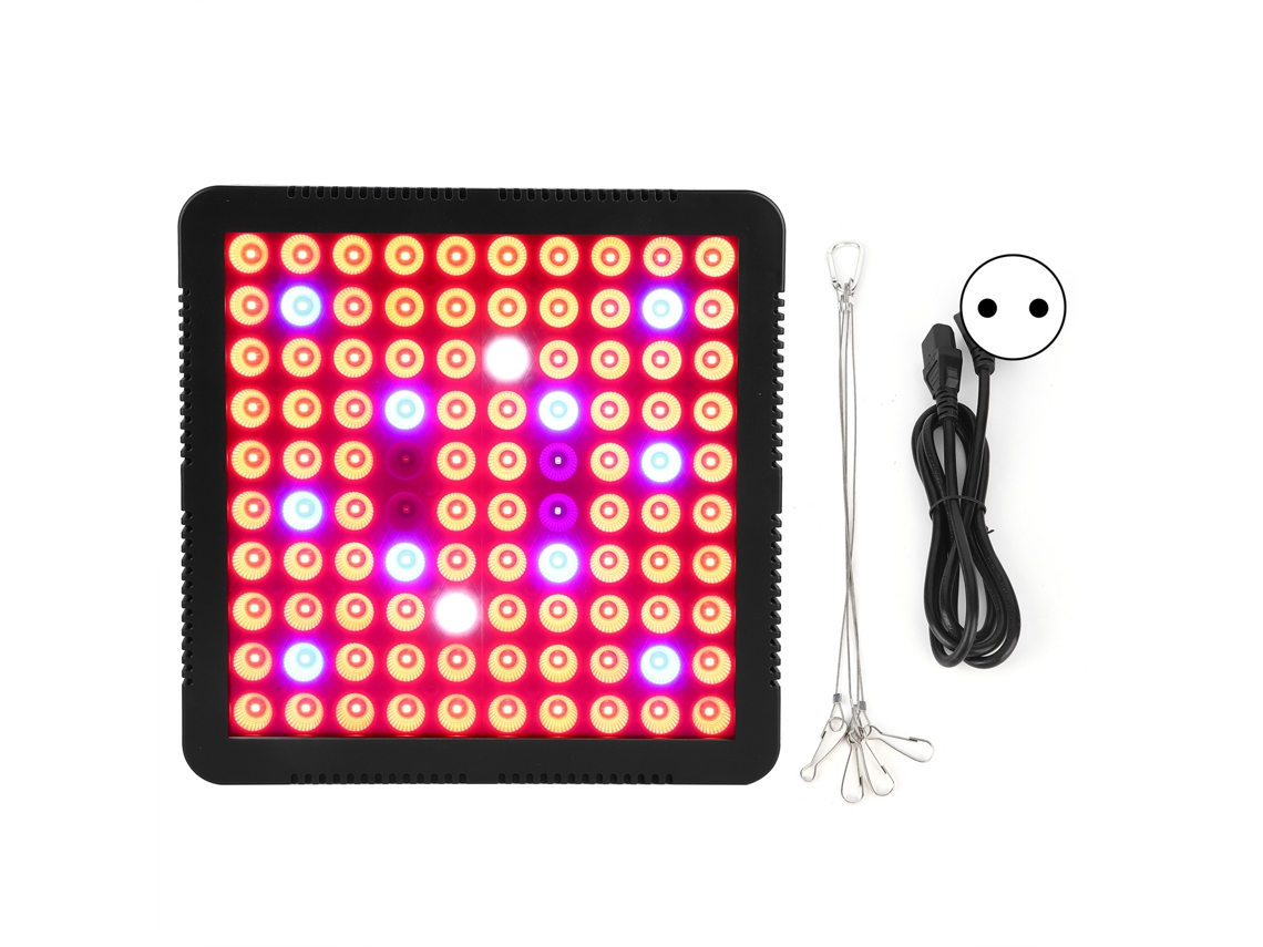 Primerox luz de Crescimento de Plantas Led 300w Painel Espectro Completo 100 Chips para Cultivo