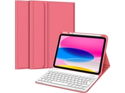 Teclado A16/11 Bluetooth Sem Fio Qwerty Compatível Com Ipad (a16) De 11 Geração De 11 Polegadas (2025) E De 10 De 10,9 (2022)