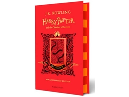 Livro Harry Potter and the Chamber of Secrets Gryffindor Edition de J K Rowling (Inglês - Capa Dura)