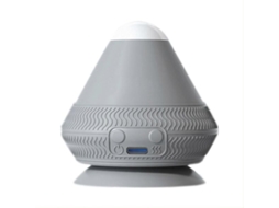 Bola De Massagem Elétrica Montável Com Ventosa Para Costas E Ombros, Ideal Alívio Da Dor (cinza).