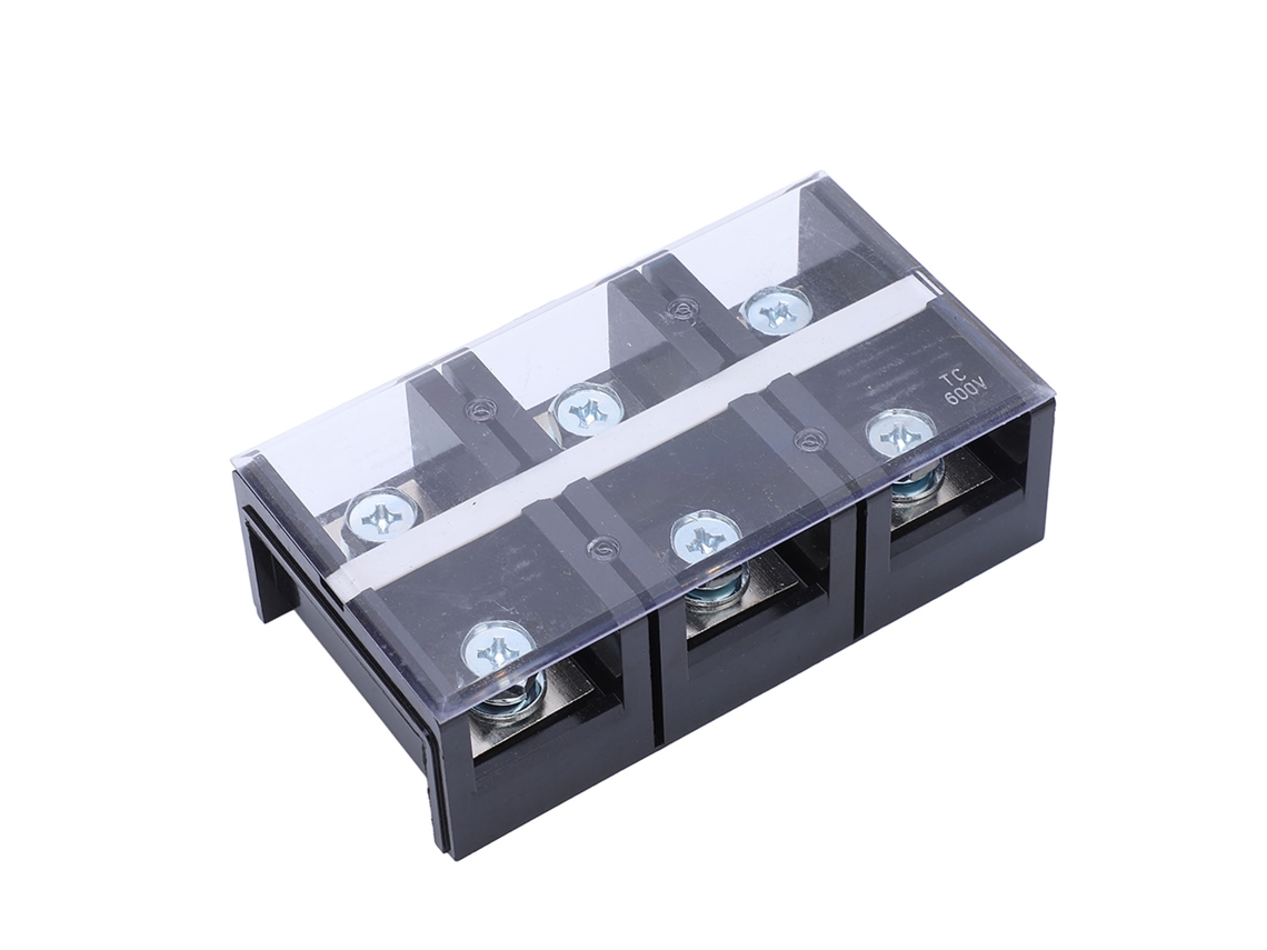 Awts barrera Terminal de 3 Posiciones Doble Fila Con Cubierta 400a 600v para Enlace de Circuito