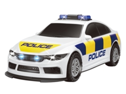 Carro De Polícia De Força De Fricção Divertido De Ação B2x