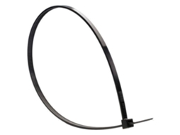 Colar 150mmx3,6mm Preto 100 Peças Sc Profile