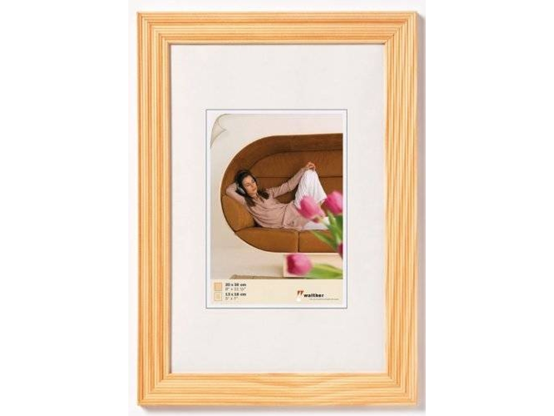 Moldura WALTHER DESIGN Grado 18x24 Madeira