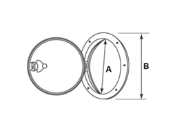 Nuova Rade Inspection Hatch 168mm