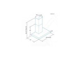 Exaustor EDESA ECB6411X (23 cm - Inox)