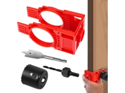 Kit De Instalação Fechadura Porta, Kit De Serra Copo Para Maçaneta Porta