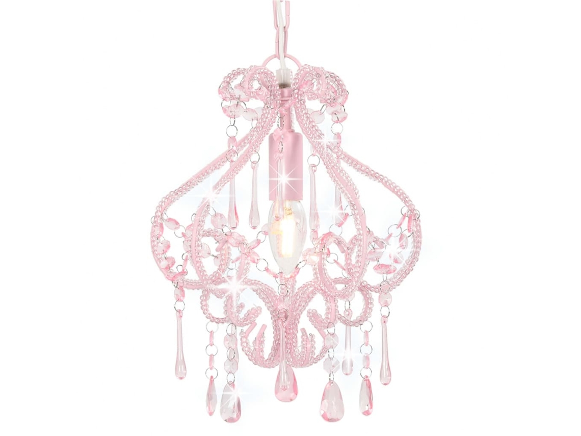 Ceiling Lamp, Ceiling Lamps Vidaxl Cor-de-rosa Metal (n/a)