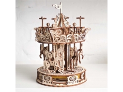 Modelo 3D de Madeira Carrossel 26 Cm GRAINE CRÉATIVE