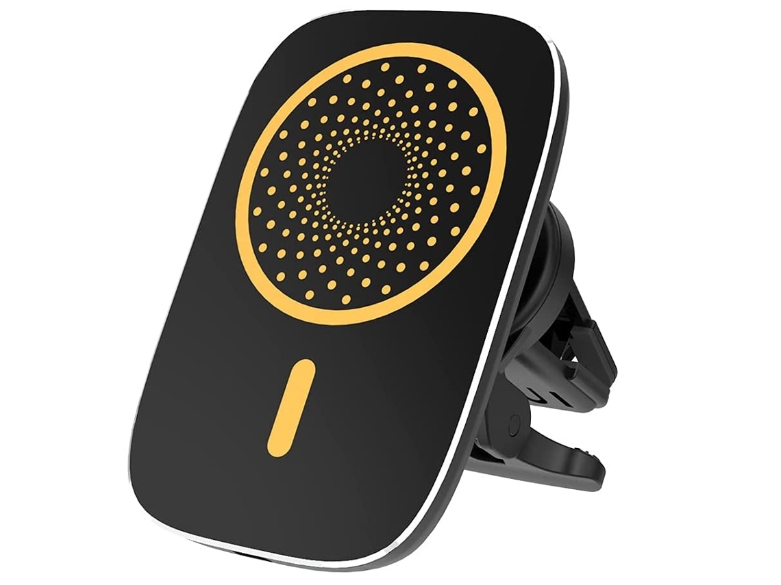 Carregador Sem Carro Qi Rápido Sensor YIZHOOD Magnética Preto