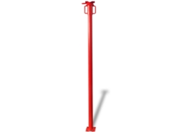 Vidaxl Suporte Acrow Manual Vermelho 280 X 12 X 12 Cm