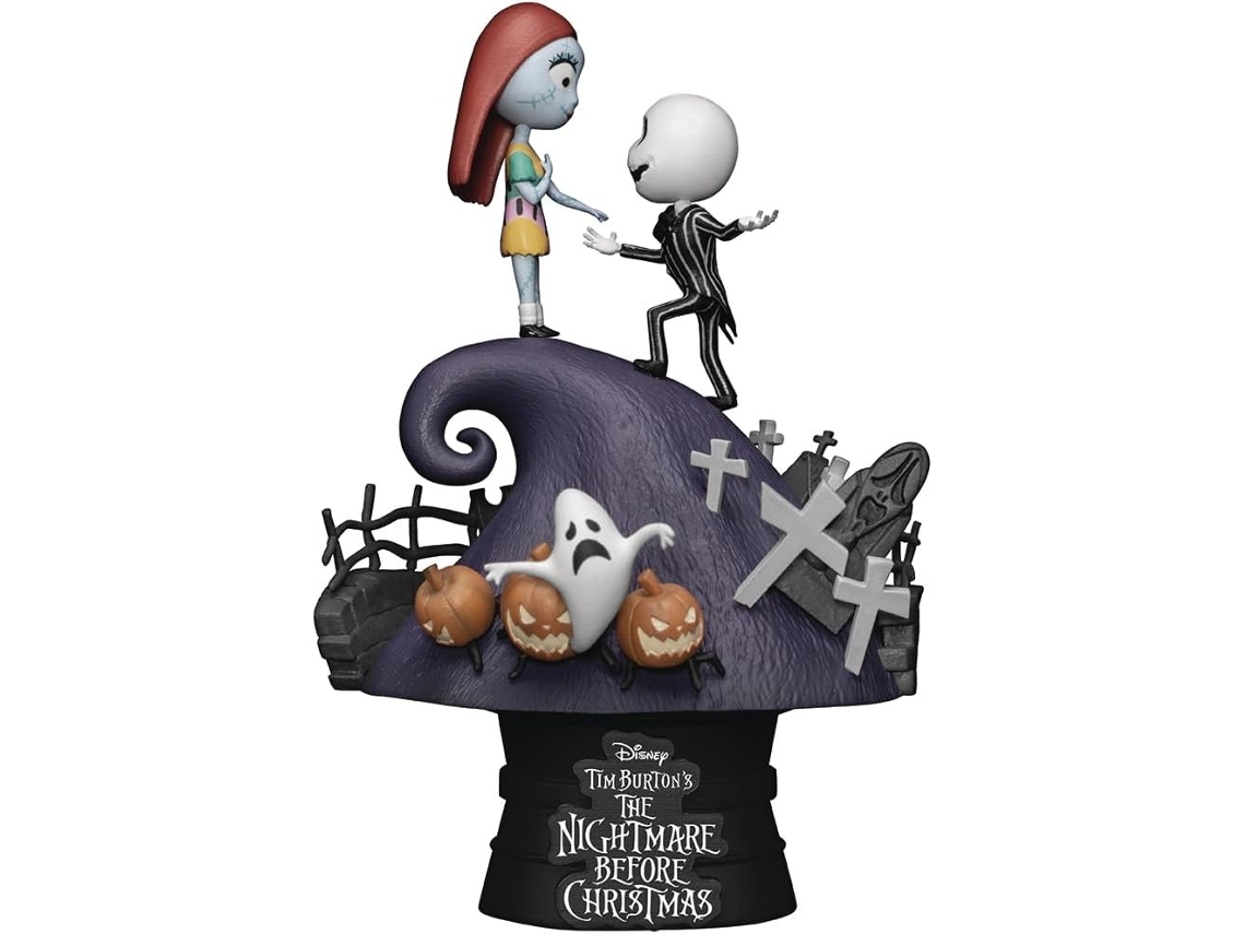 Figura Jack & Sally Estranho Mundo de Jack Disney D Stage Diorama 16 cm BEAST KINGDOM