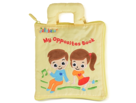 Mochila Montessori Meus Opostos Livro 8254 Jolly Baby Jolly Baby