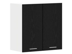 Armário Suspenso Lyon Carvalho Preto 60 X 31 X 60 Cm MAISON EXCLUSIVE