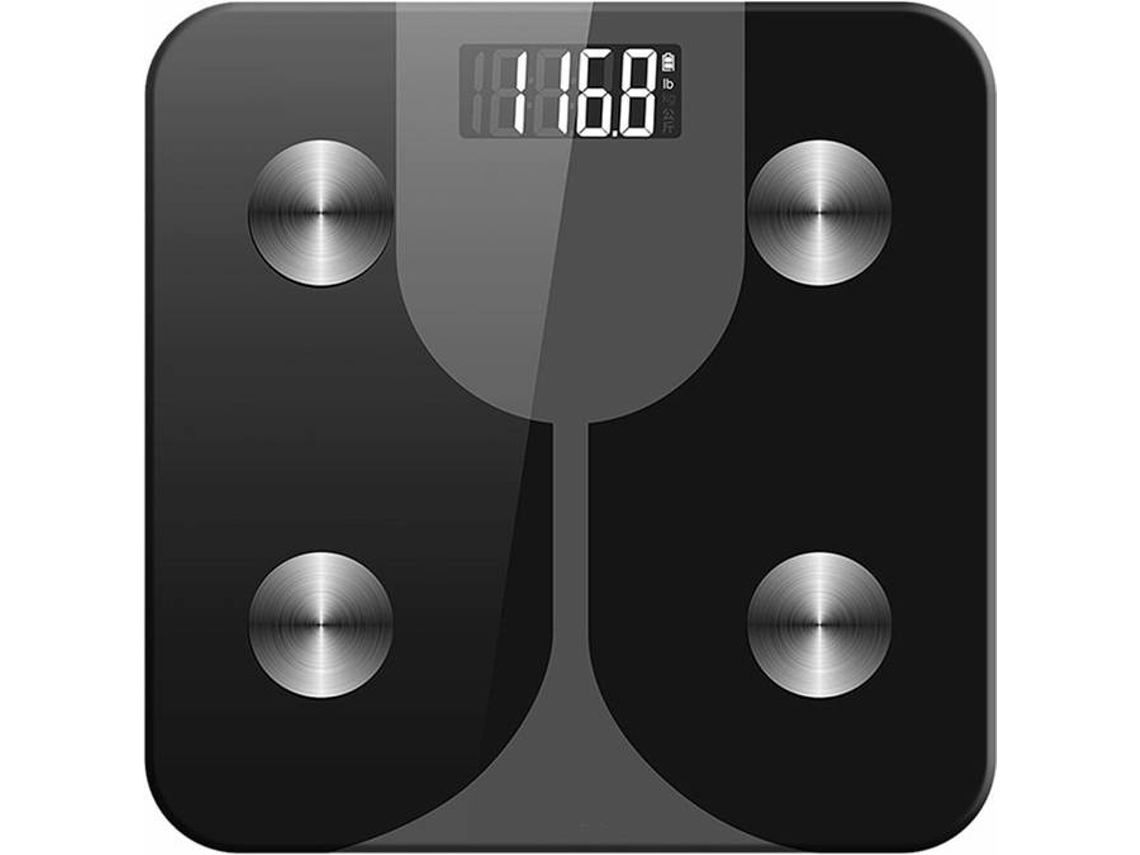 Balança Digital ODWALK BT985 Preta (Peso Máximo 180 kg)