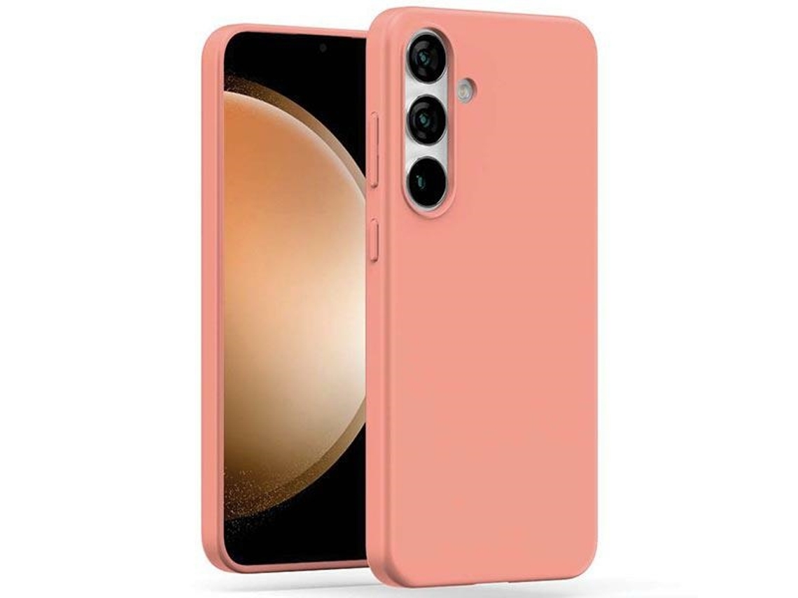 Capa Gentil Fe para Samsung Galaxy S23 MERCURY Pele Sintética Rosa