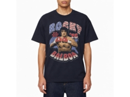 Rockinstone Rocky Americana 76 Navy T-shirt Size:xl