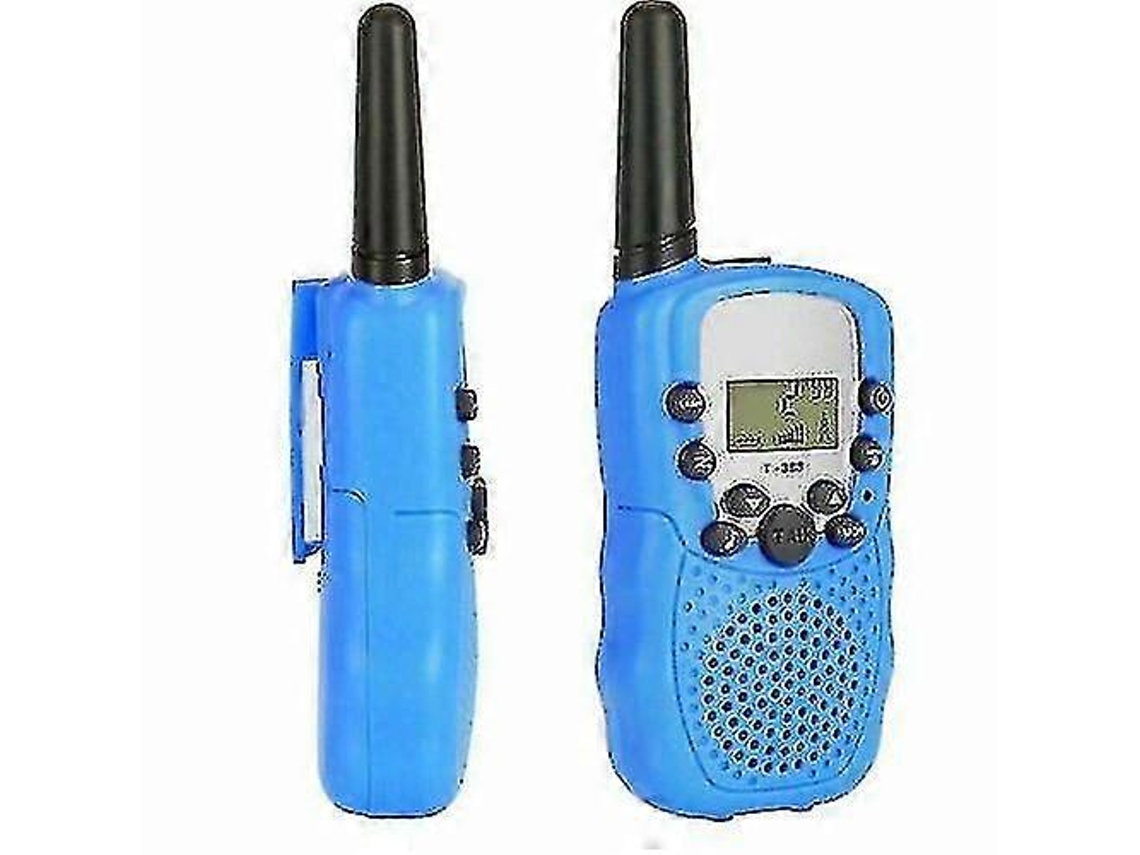 Walkie-talkies T388 De Longo Alcance Para Crianças, 1 Par, Cor Azul db-aquaforge