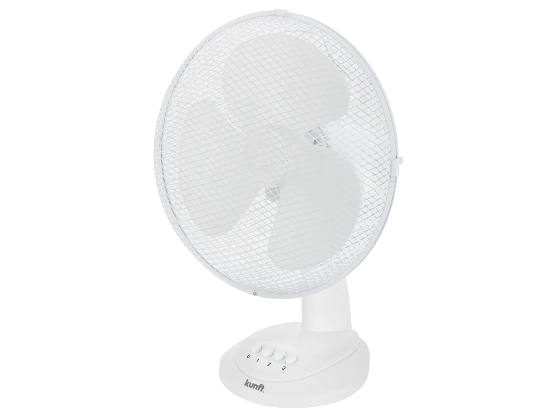 Ventoinha de Mesa KUNFT KDF 2376 12 POL (Outlet Grade A - 3 velocidades - 40 W - Diâmetro 30 cm)