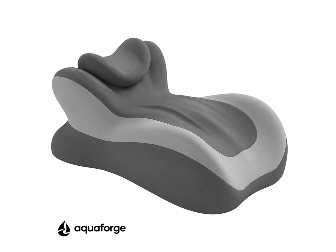 Almofada Cervical Ergonómica Espuma Viscoelástica 53 X 38 X 26 Cm
