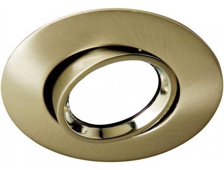 Candeeiro de Teto  Round II (Dourado - GU10 - Máx. 50W - Alumínio)