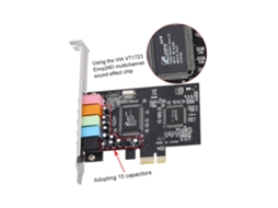 Adaptador Pci e 5.1 LAXISCREED