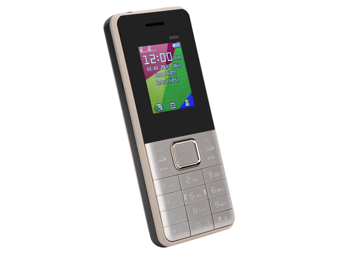 Telemóvel Laxiscreed Com Ecrã De 1.8" E Dual-sim Para Uso Prático E Versátil