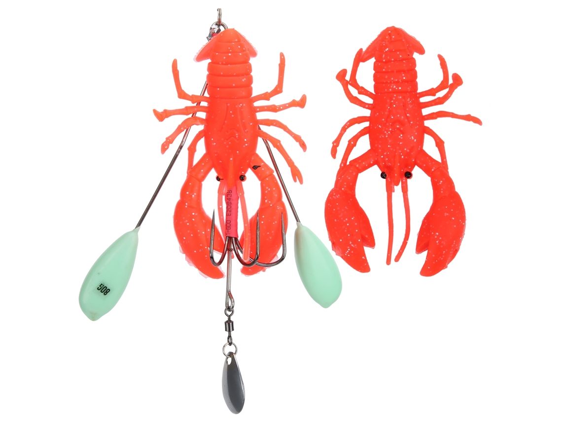 Isca Artificial Lagosta Grande para Pesca Profunda