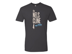 Camiseta Nels Cline 4 Charcoal ROCKINSTONE Unissex Adulto Mais Vendidas Tamanho: G