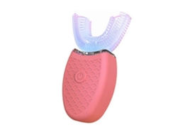 Escova De Dentes Ultrassônica Elétrica, Ferramenta De Cuidados De Clareamento De Dentes Em Forma De Silicone U, Escova De Dentes Elétrica Adulta