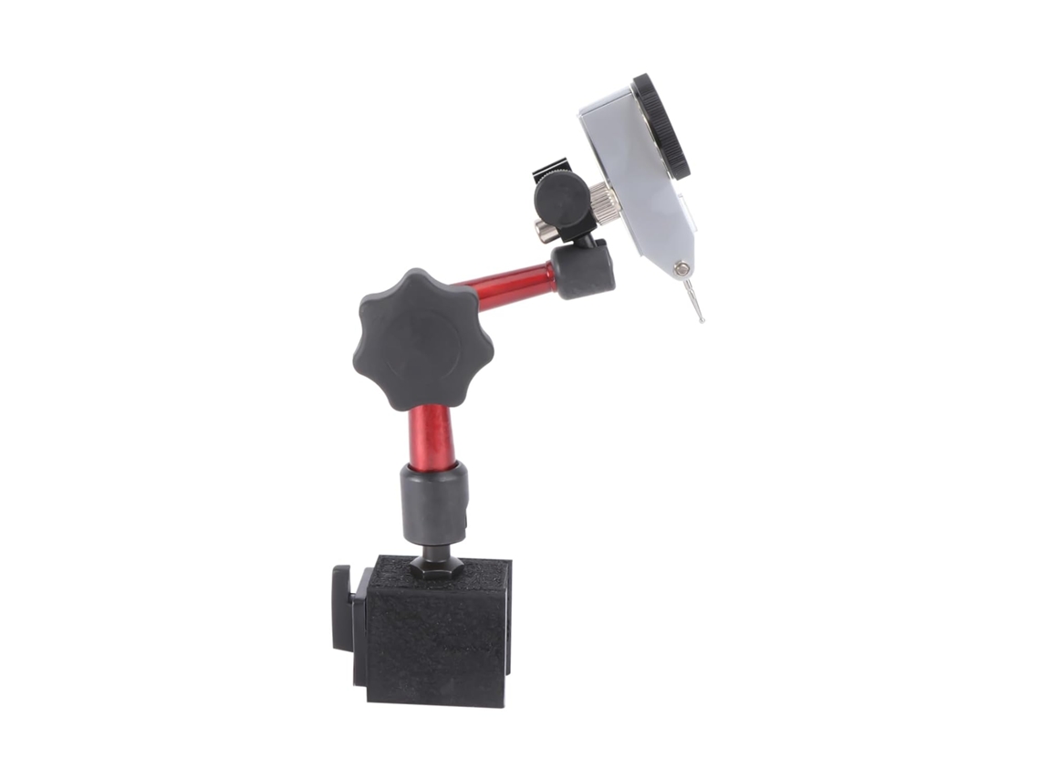 Indicador De Mostrador Com Base Magnética Articulada, Em Metal Abs.