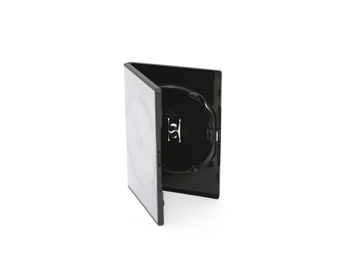 Estojo de Dvd para 2 Discos Preto NORTHIX