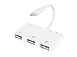 Adaptador Leitor Câmera Cartões Sd Tf Interface Carregamento Pinos Com Porta-cartões*
