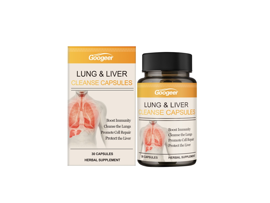 Cápsulas Herbais Qingfei Hugan Para Saúde Pulmonar E Hepática