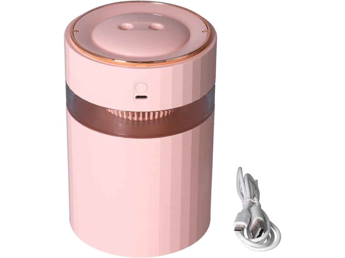 Umidificador De Mesa Portátil Grande Capacidade (900ml) Com Design Pulverização Dupla