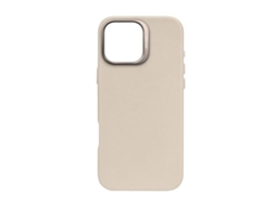 Capa Magsafe para iPhone 16 Pro Max DECODED Pele Anti-Choque Bege