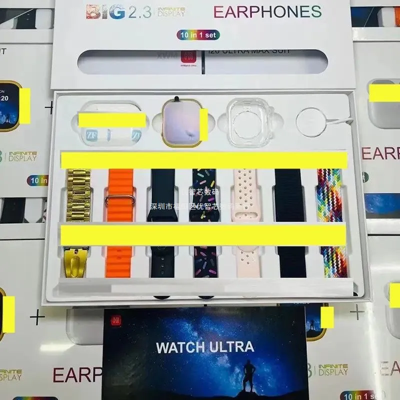 Smartwatch Estrangeiro Gold I20ultra2maxsuit 10 e Vayotoy